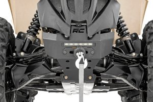 Can-Am Renegade 1000 Winch Bumper - Rough Country - 4500-Lb Winch, Black Series LED, 6 Can-Am Renegade 1000 Winch Bumper - Rough Country - 4500-Lb Winch, Black Series LED, 6